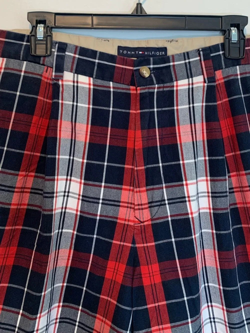 Y2k Tommy Hilfiger Preppy Plaid Shorts